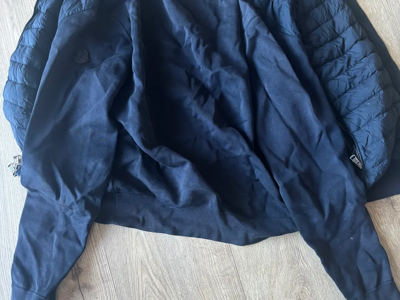 Billede 1 - Moncler jakke – mørkeblå