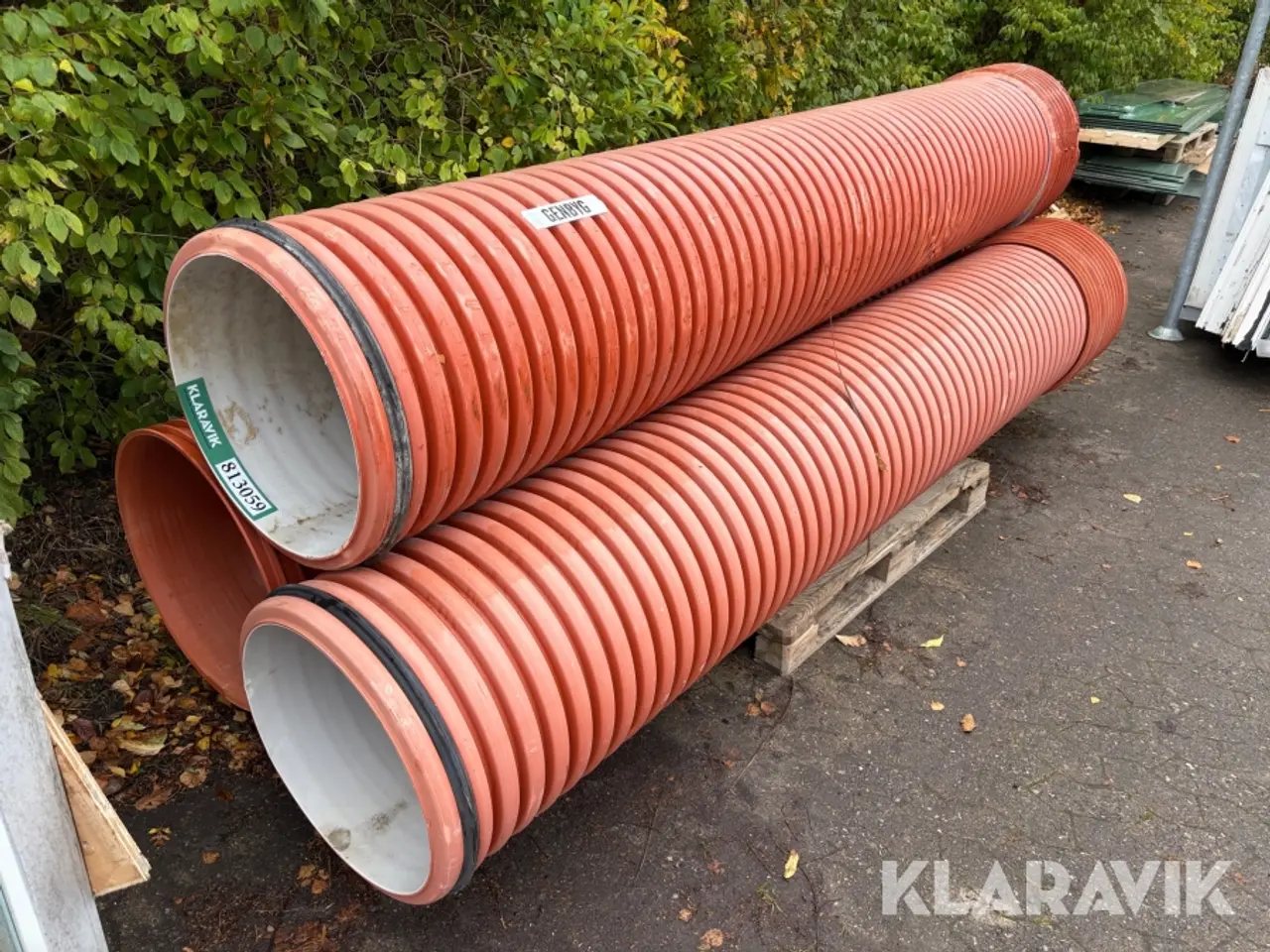 Billede 1 - Assorterede kloak- og afløbsrør, 3 dele