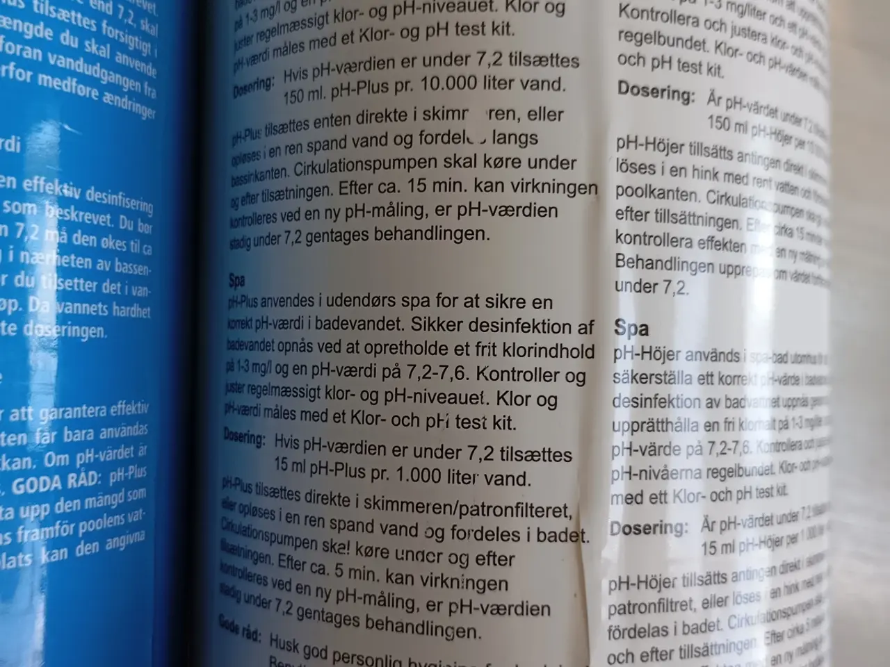 Billede 8 - Pool kemi. PH Plus og kvik klor