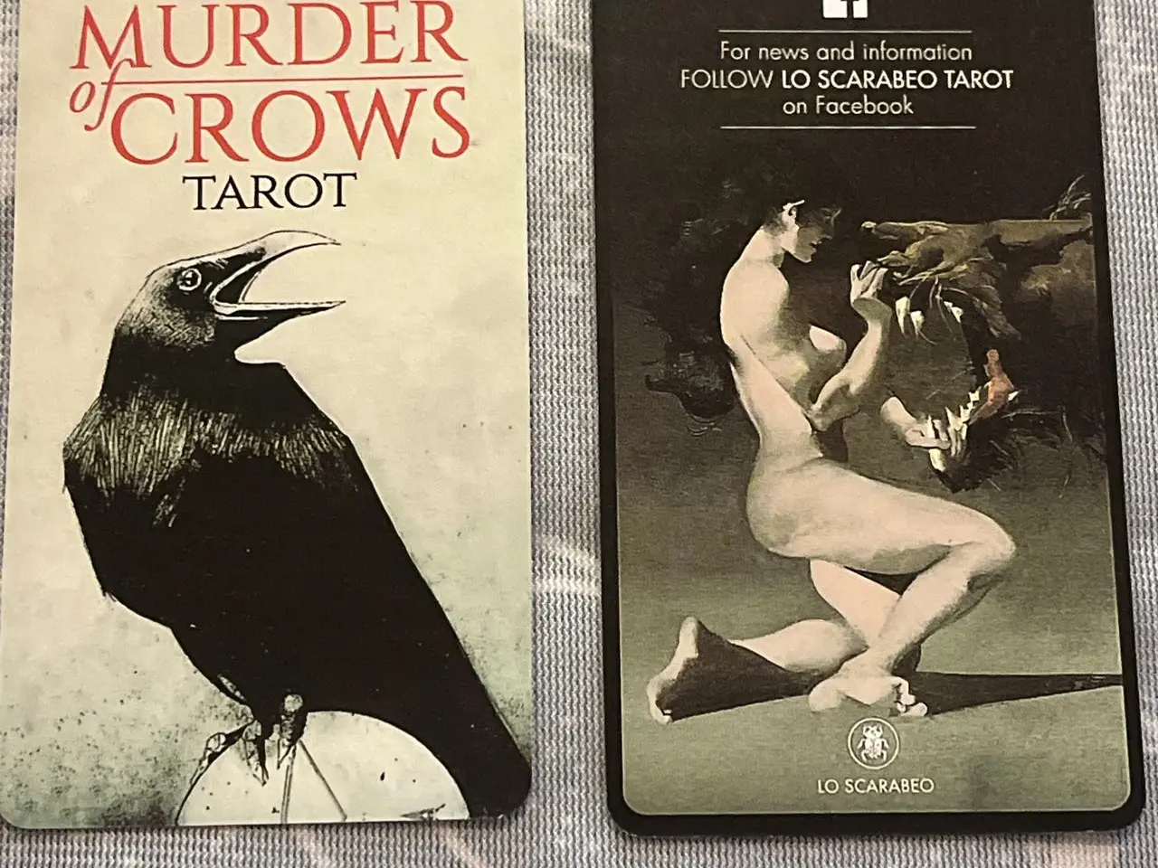 Billede 3 - Murder of Crows tarotkort af Corrado Roi