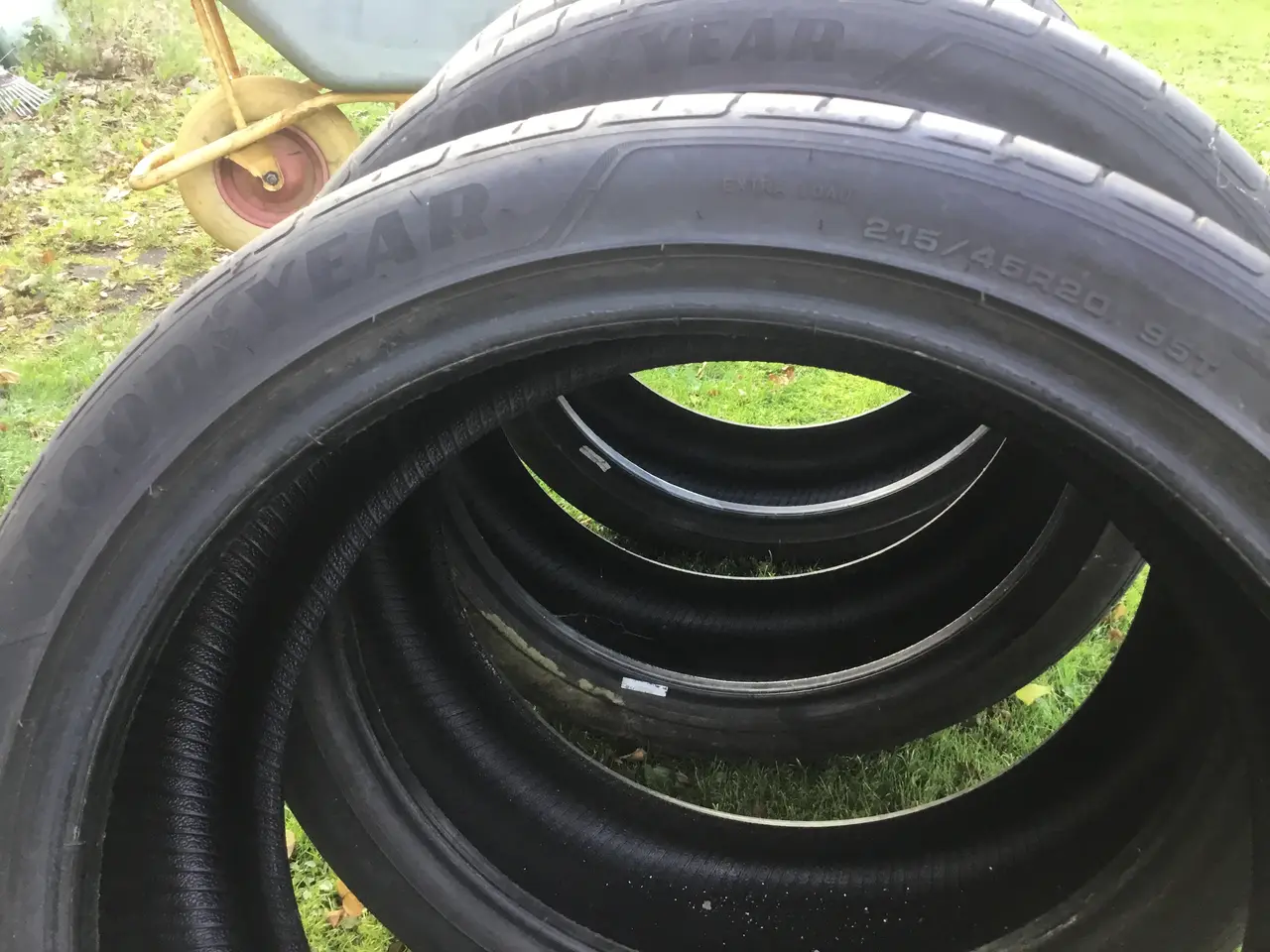 Billede 2 - 4 stk 20” 215/45 R 20