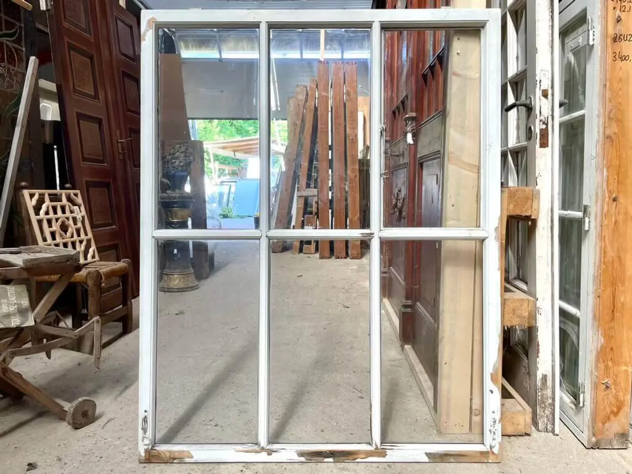 Billede 4 - Restaureret fabriksvindue m. store ruder