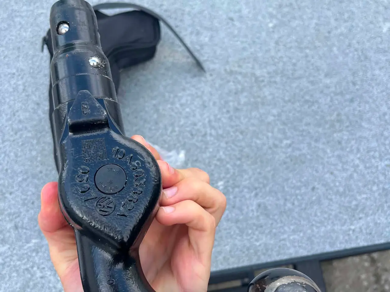 Billede 2 - VW ID3 orig aftageligt cykel træk