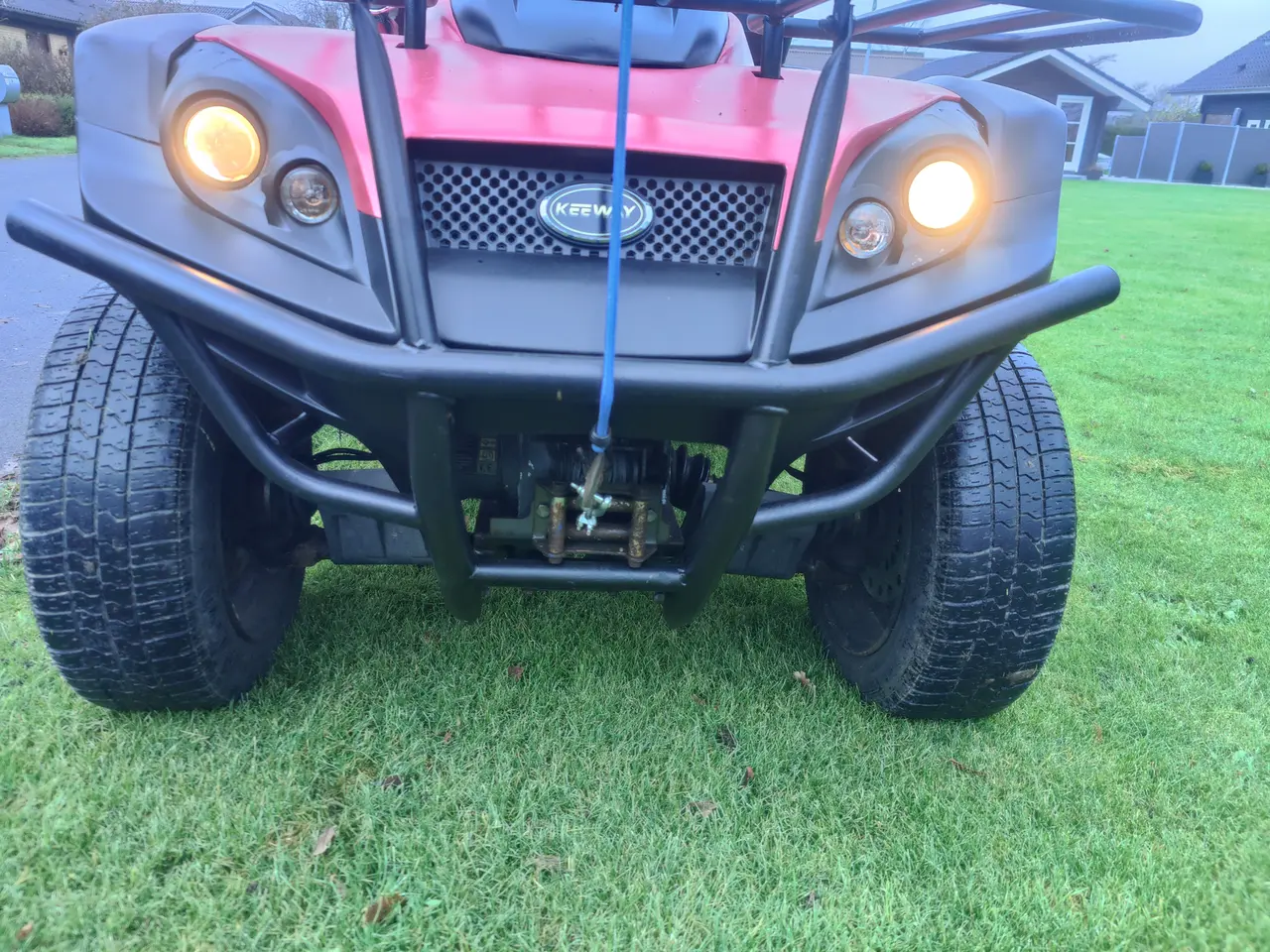 Billede 9 - Flot Keeway GTX 300 4x4 ATV på bilplader