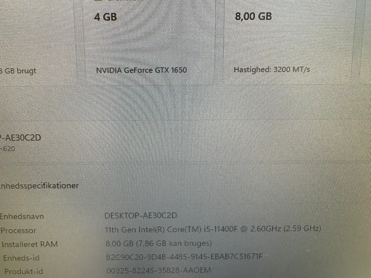 Billede 7 - Acer Nitro50 gaming computer sæt
