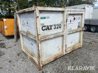 Transportabel dieseltanken 2000 Liter