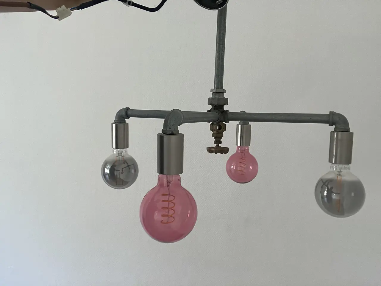 Billede 2 - Unik håndlavet lampe