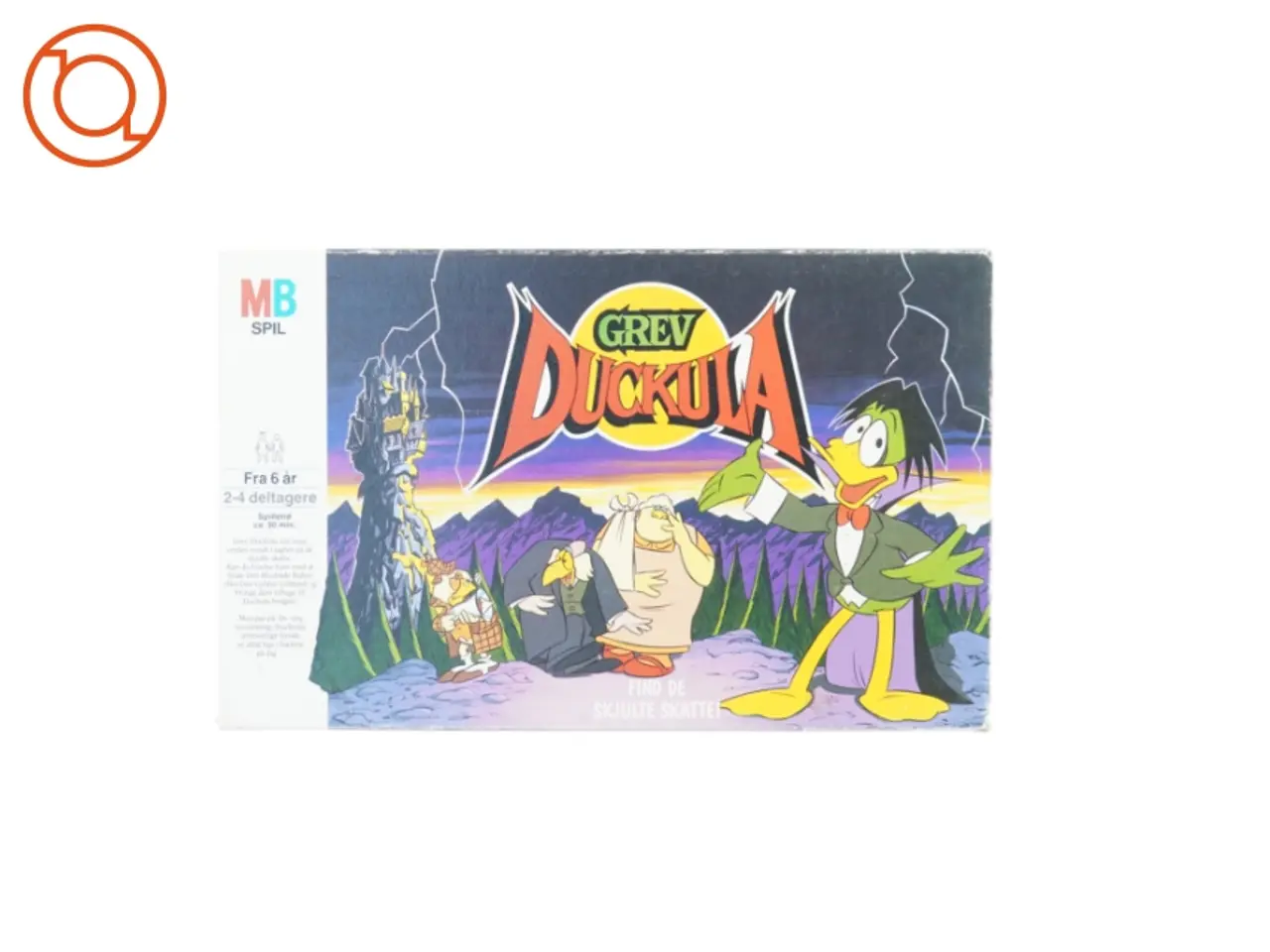 Billede 1 - Greve Duckula fra Mb Spil (str. 40 x 25 cm)