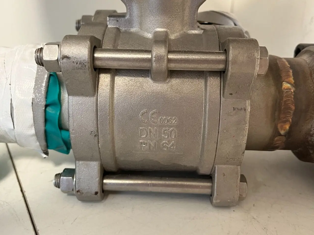 Billede 4 - END-Armaturen ZA310367 DN50 Pneumatic Ball ventil