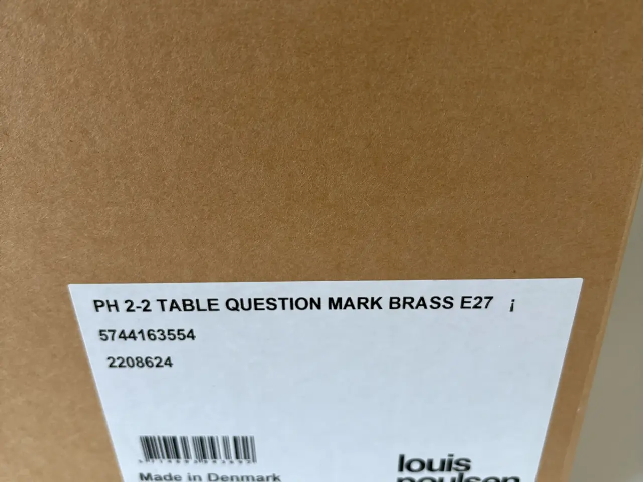 Billede 2 - Louis Poulsen PH 2/2 Spørgsmålstegnet – Limited Ed