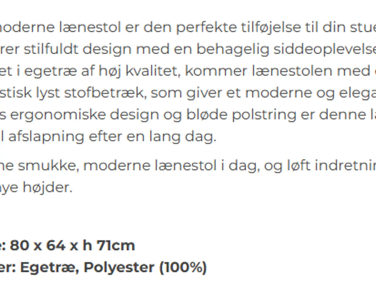 Billede 4 - Hübsch Haze lænestol