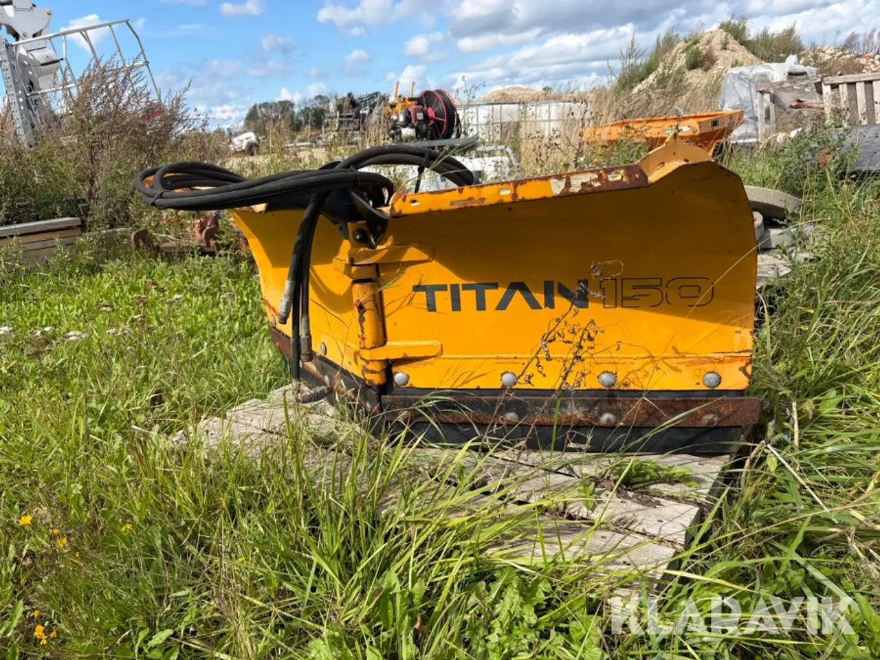 Billede 1 - Hydraulisk sneplov Stiga Titan 150 / VPLS 15
