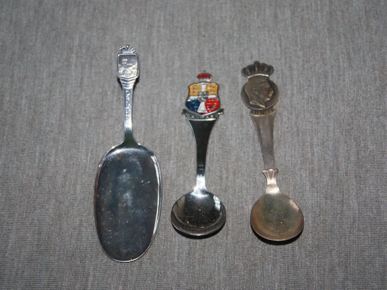 Billede 1 - Danmark souvenir ske 