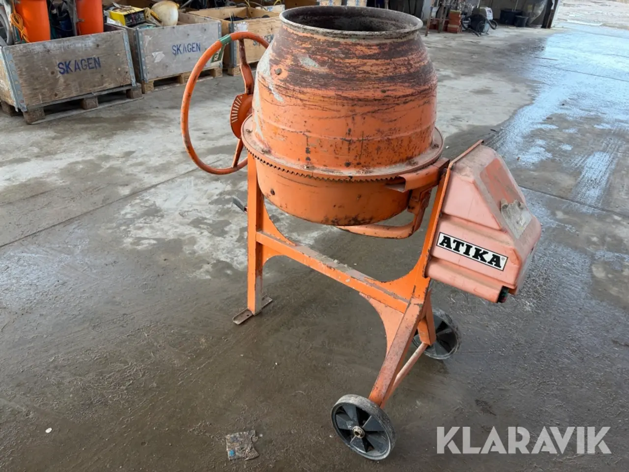 Billede 7 - Beton/Tvangsblander Atika 1 styk