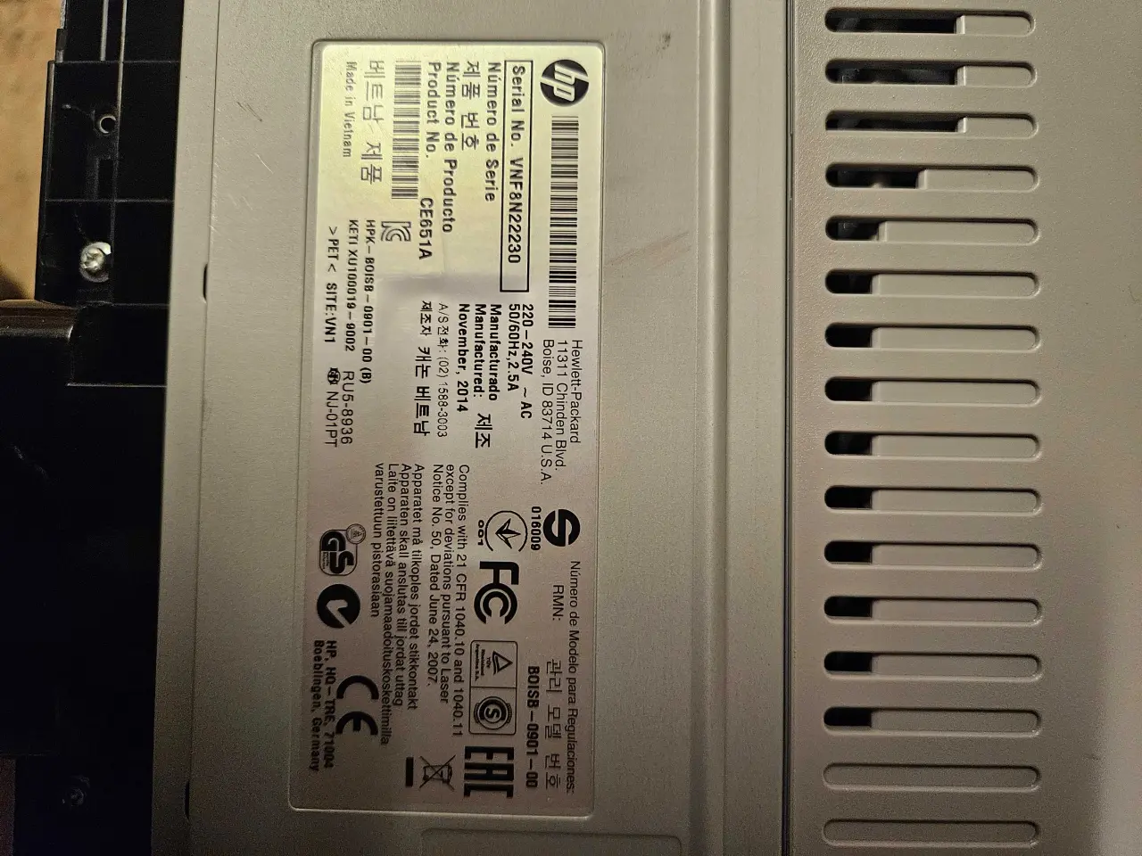 Billede 1 - HP Laserjet 1102W