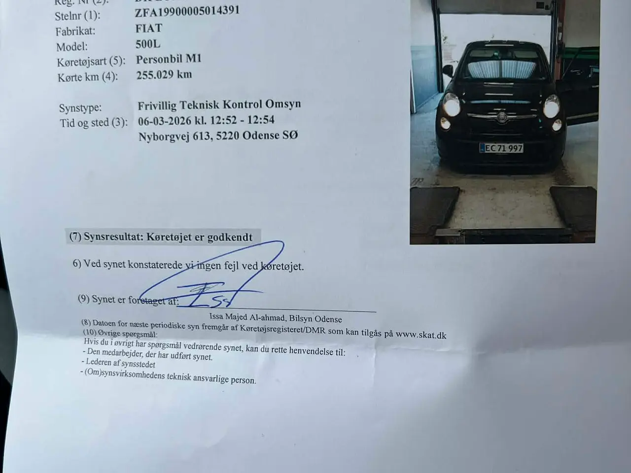 Billede 10 - Fiat 500L 1.3 MJT 85 Gem – 2013 – økonomisk og pra