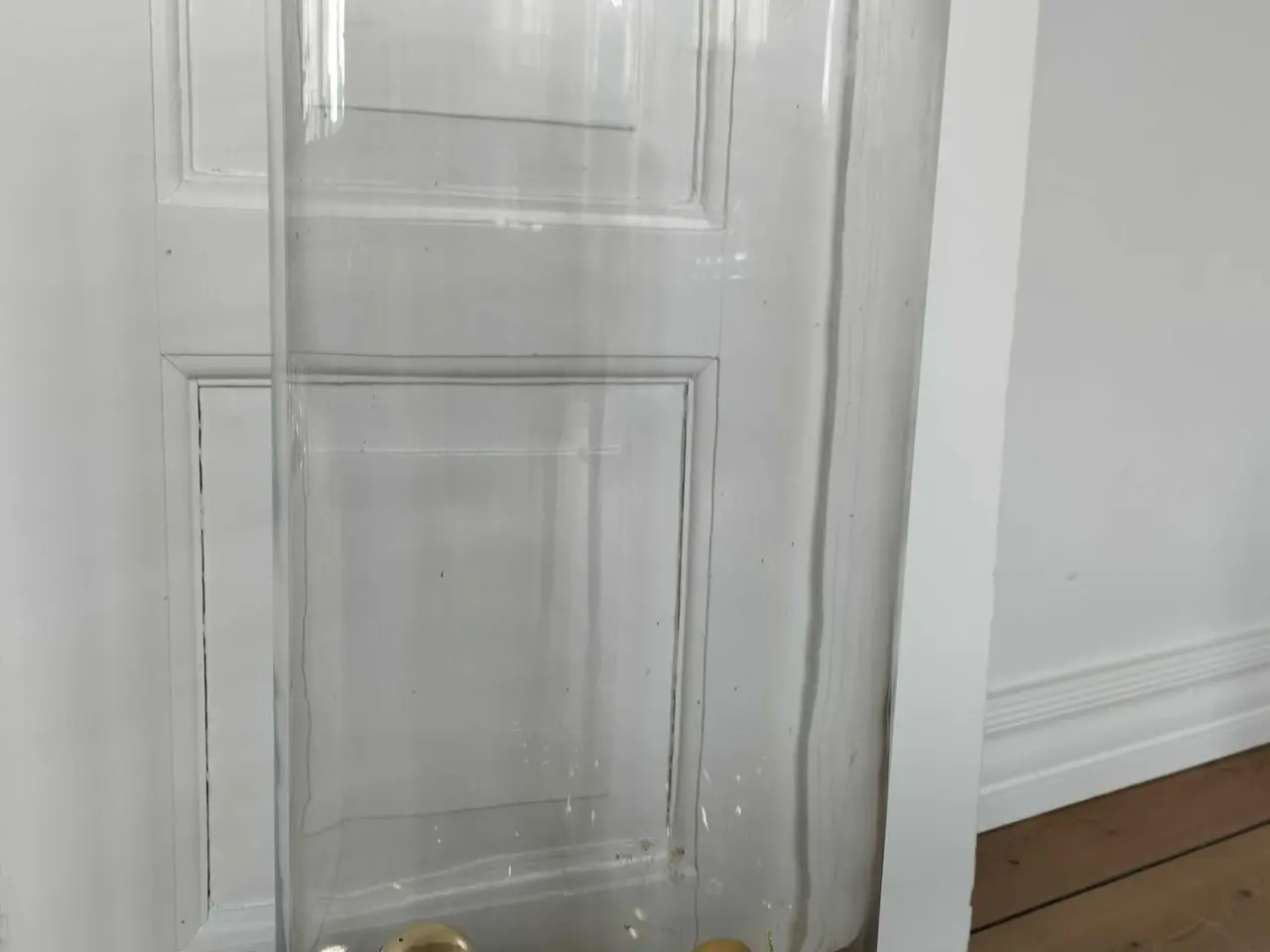 Billede 2 - Stor glasvase 70 høj x 30 diameter 