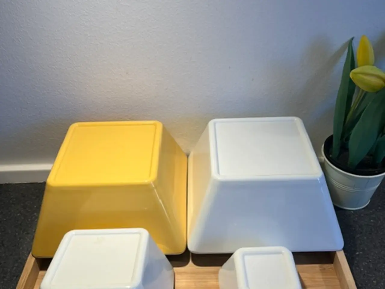 Billede 5 - Brønnum melaminskåle 4 robuste i cateringskvalitet