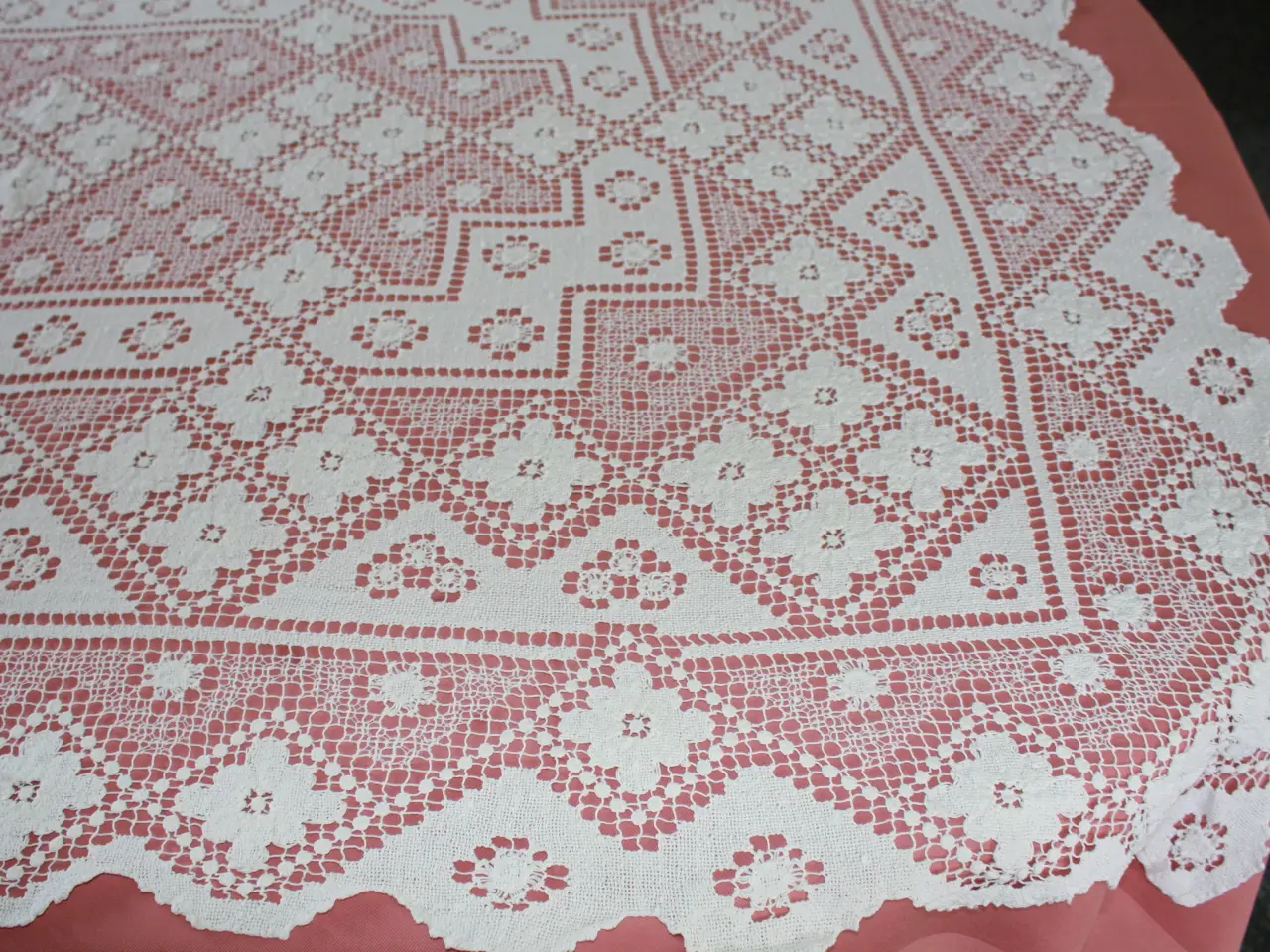 Billede 4 - Blondedug 104 x 143 cm