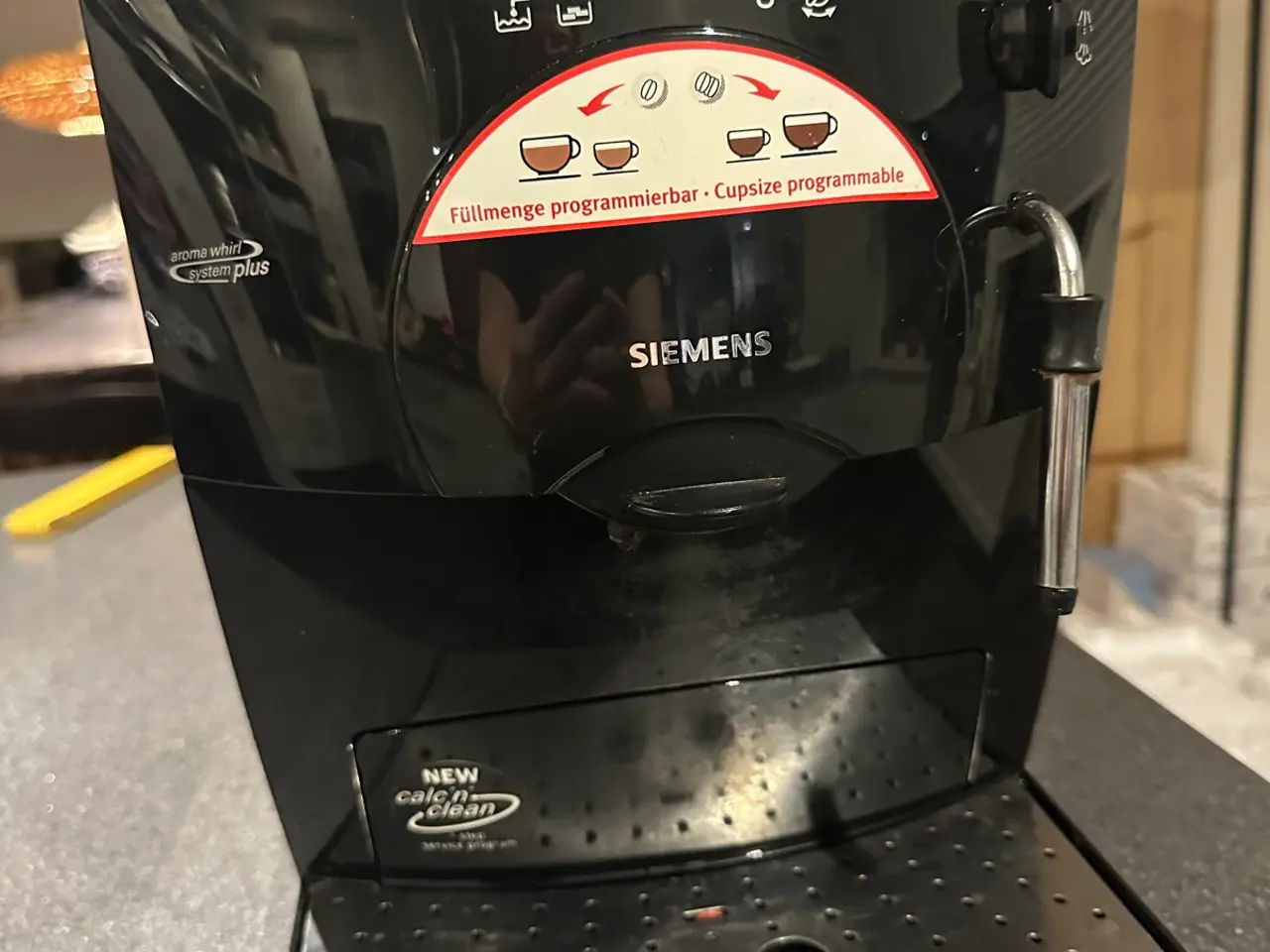 Billede 1 - Siemens TK52 espressomaskine fuldautomatisk sort