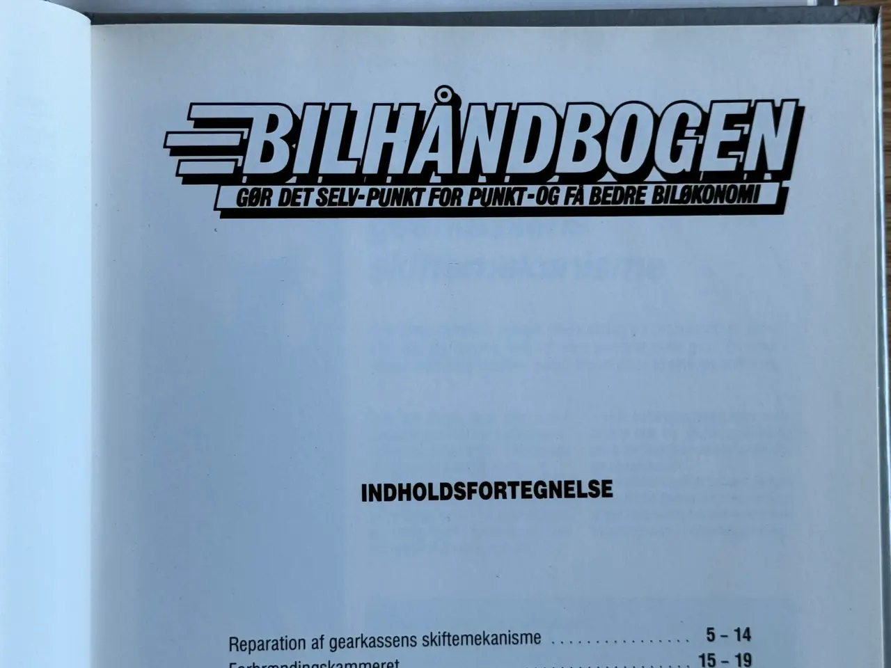 Billede 5 - Bilhåndbogen og rep. ringbind