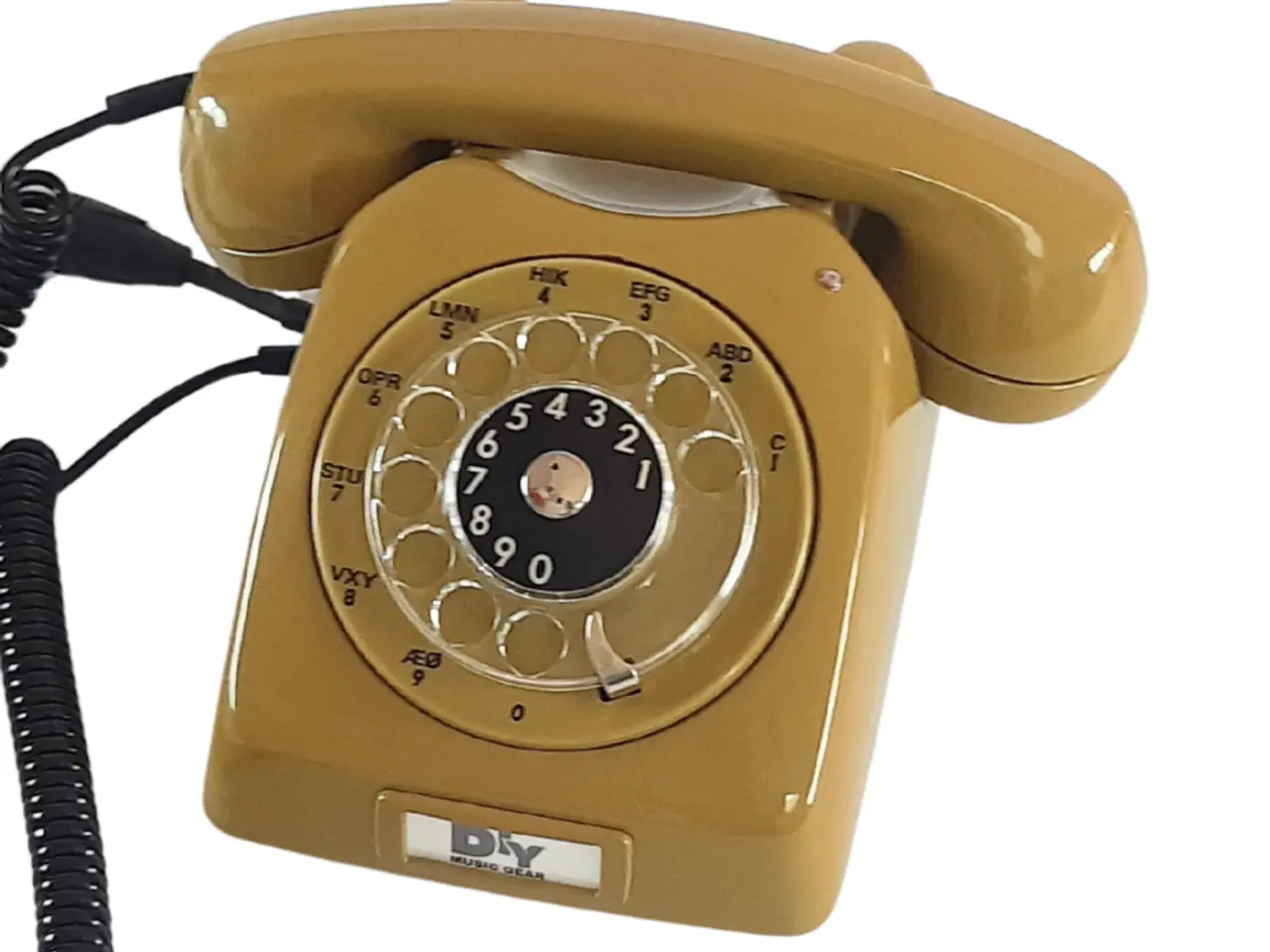 Billede 1 - Retro telefon mikrofon 2 (Grøn)