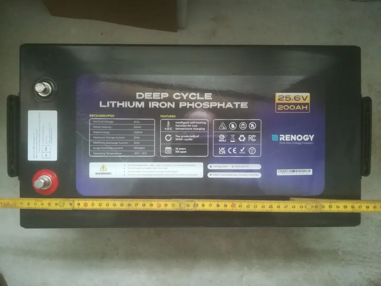 Billede 1 - Batteri 24V 200Ah