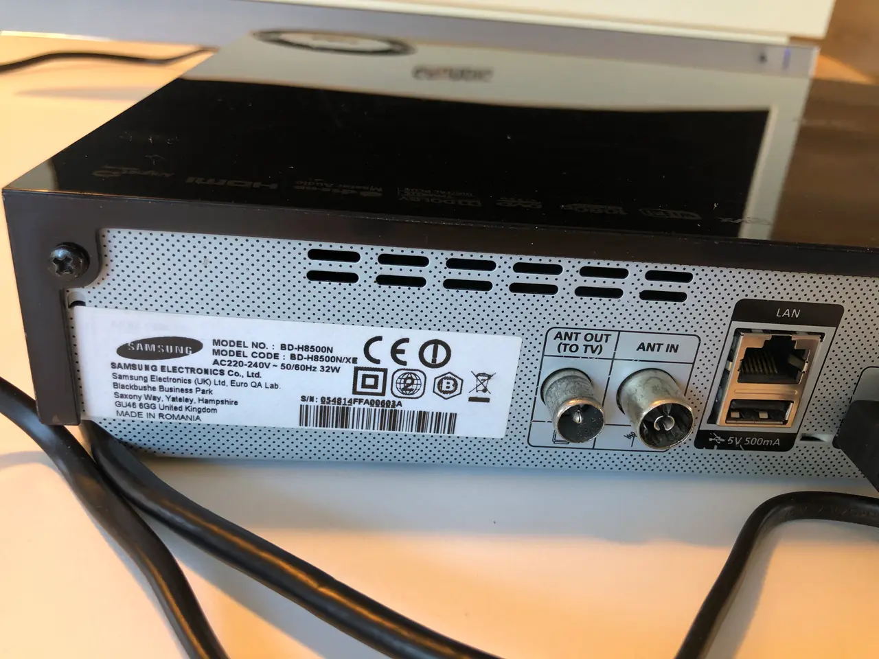 Billede 14 - Samsung BluRay HDD afspiller model BD-H8500N