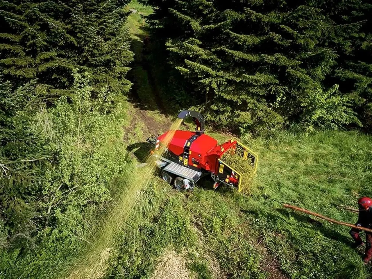 Billede 4 - TP 215 MOBIL T m. TP Pilot+, Hatz m. DPF 59 hk, tandemtrailer og 270 graders drejekrans