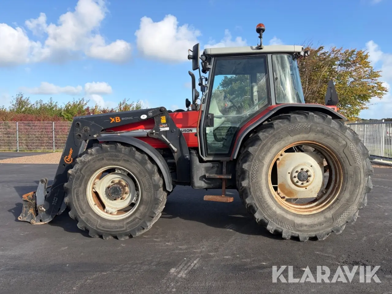 Billede 2 - Traktor Massey Ferguson 4370 med frontlæsser