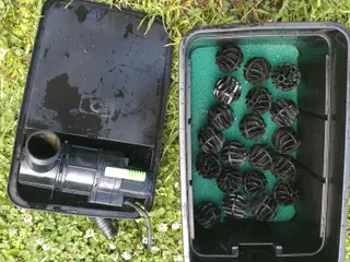 Fiskedam filter til fiskedam på 1500 l