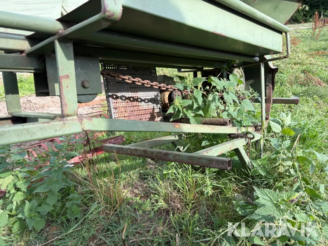 Billede 8 - Halmelevator BEFA 400 med 400 V elmotor og transporthjul
