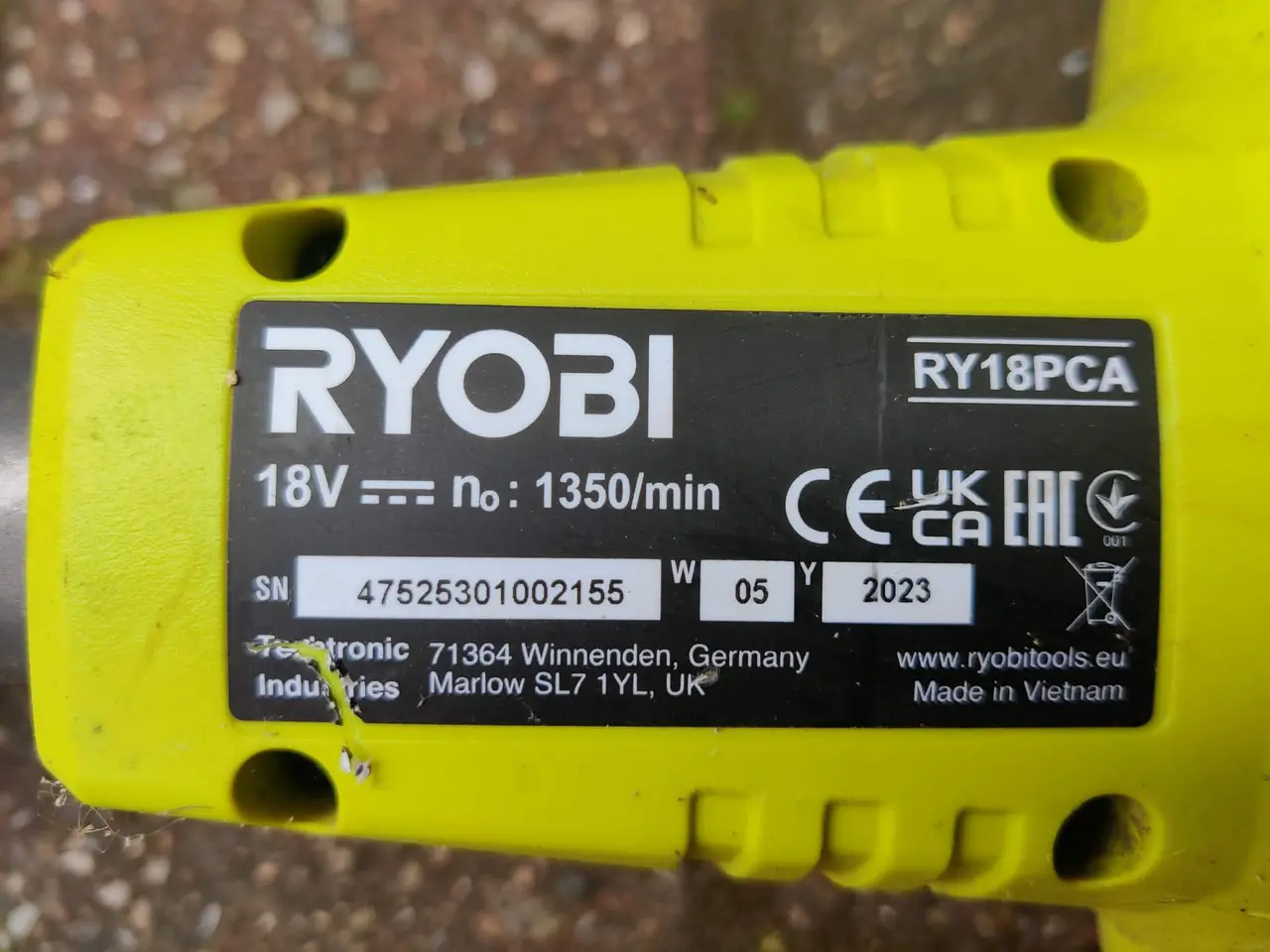 Billede 3 - Ryobi fliserenser