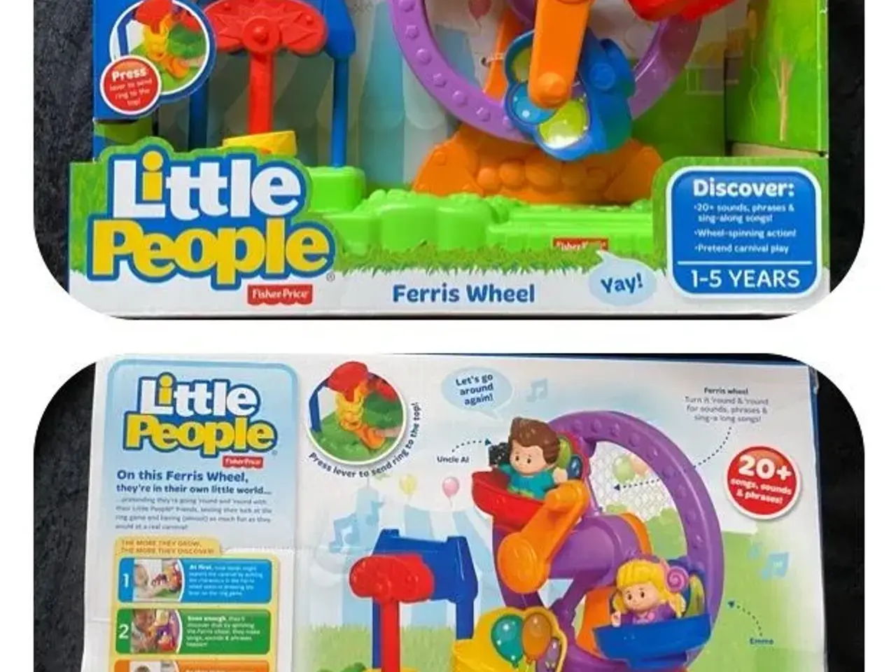 Billede 1 - Fisher-Price pariserhjul