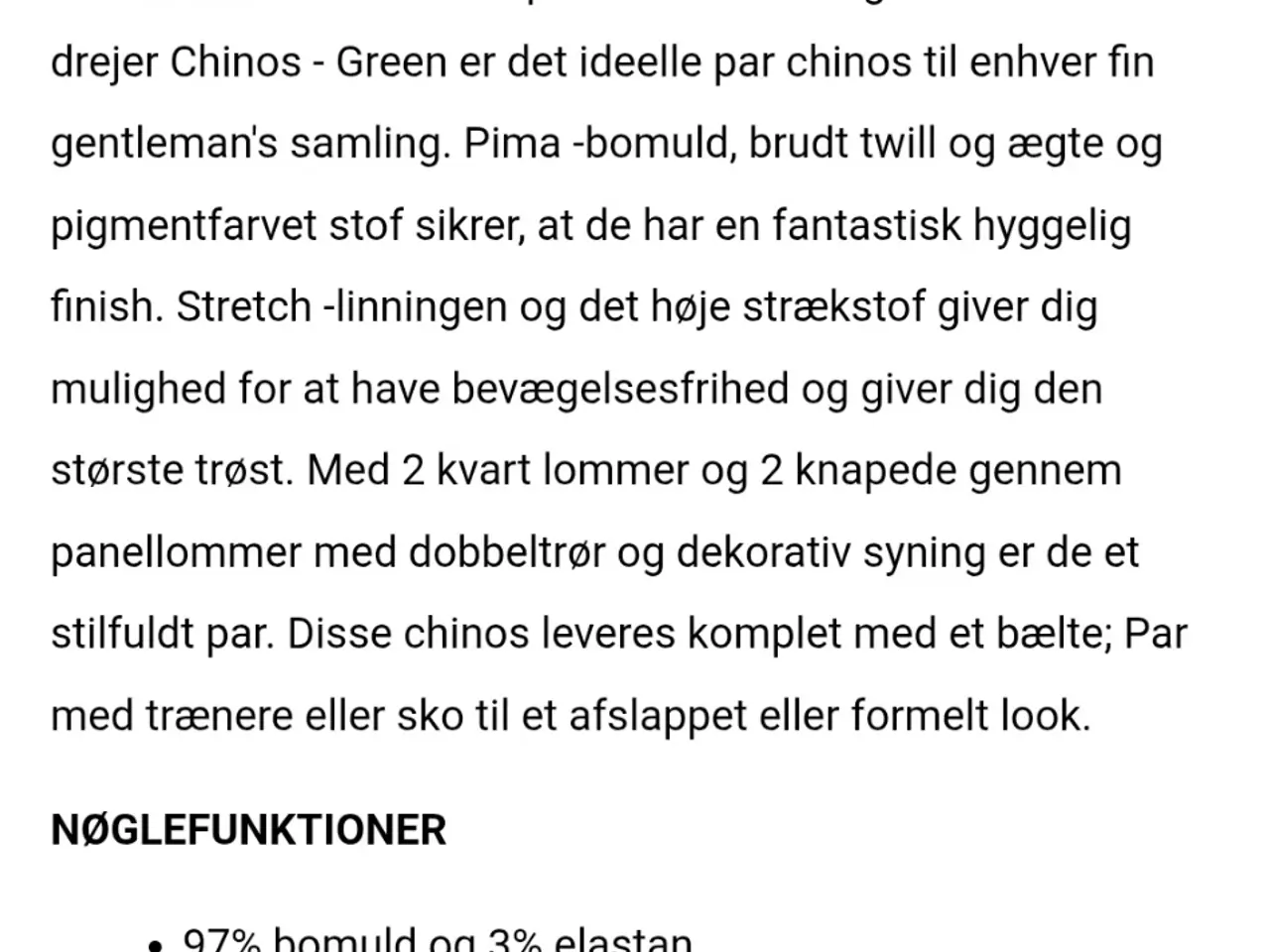 Billede 7 - Brühl chinos 40/34