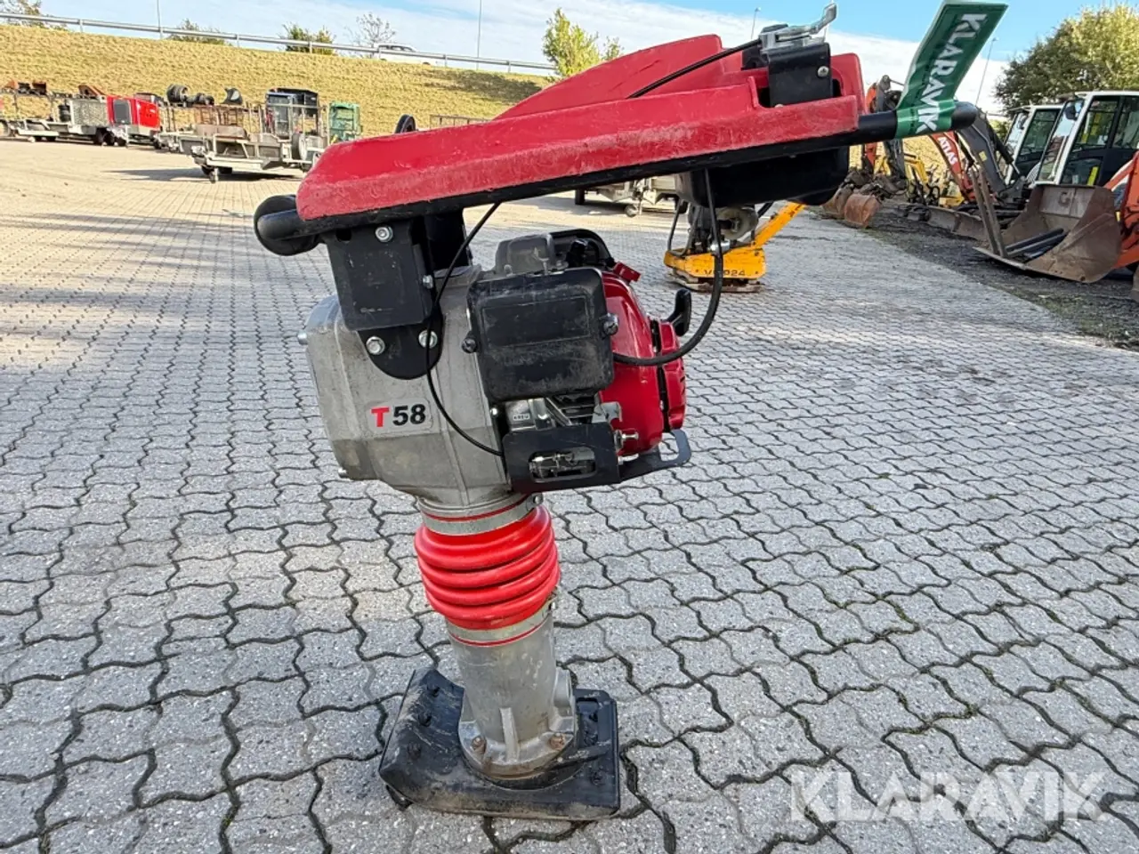 Billede 10 - Pladevibrator Swepoc T58 Jordloppe