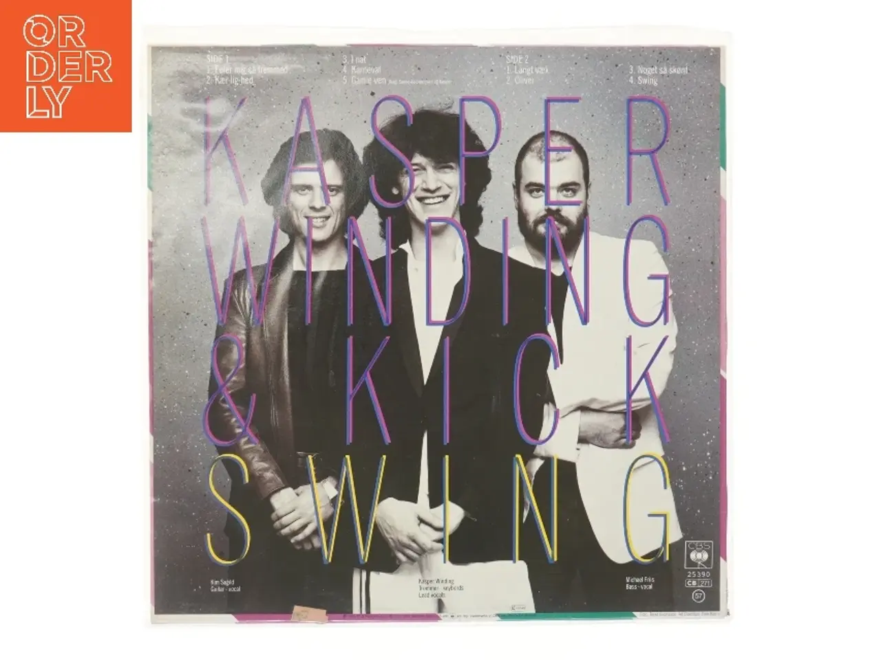 Billede 2 - Kasper Winding LP - Kick Swing fra CBS