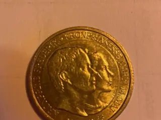 Jubilæriumsmønt kronprinsse parret 2004