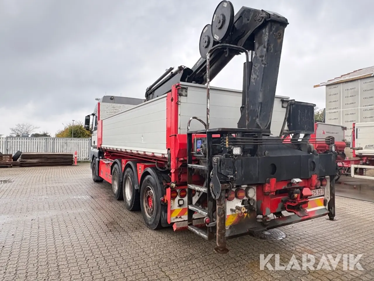 Billede 4 - Kranbil MAN TG 35. 8X4-4-BL