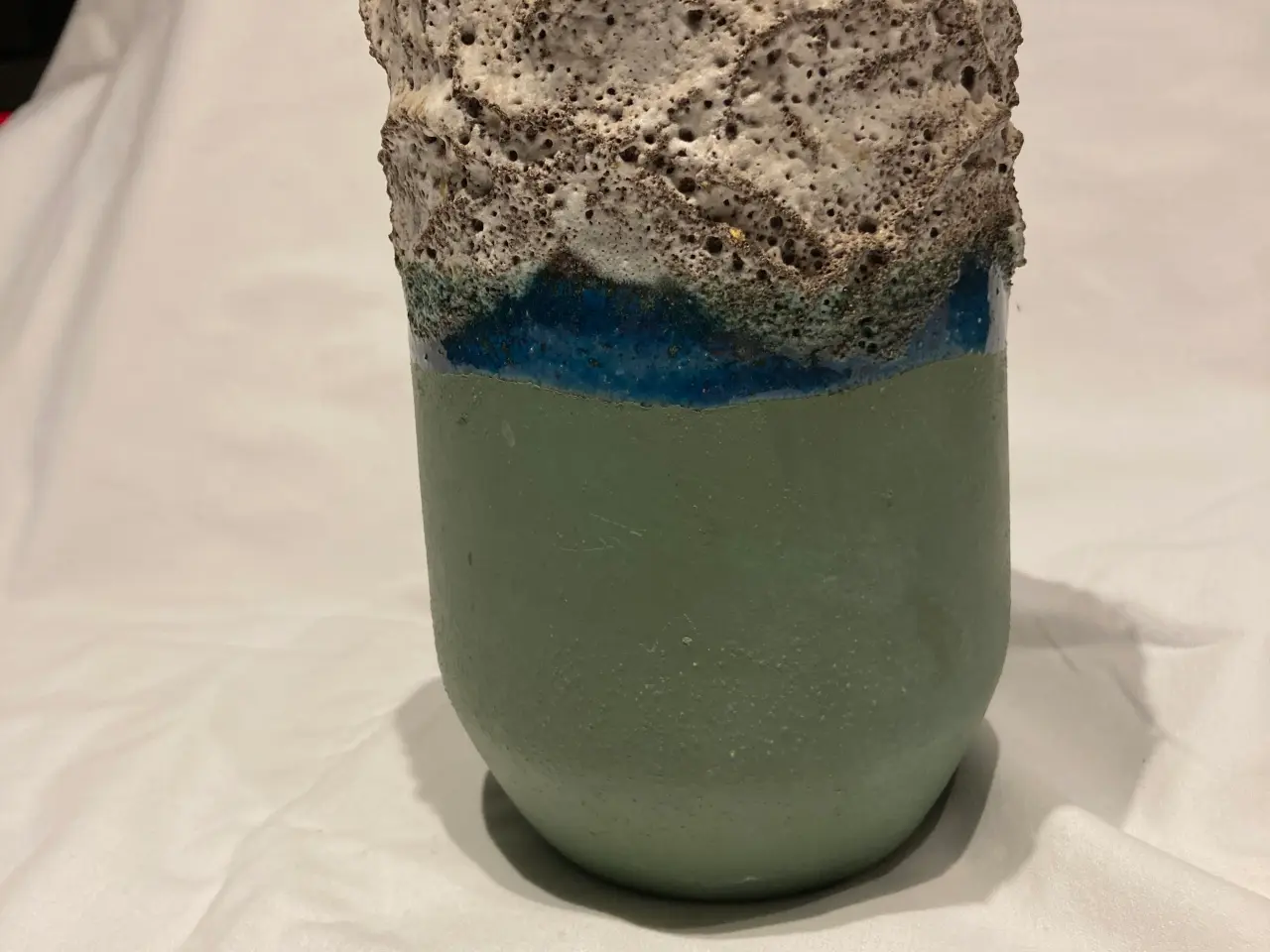 Billede 1 - Strehla fat lava vase