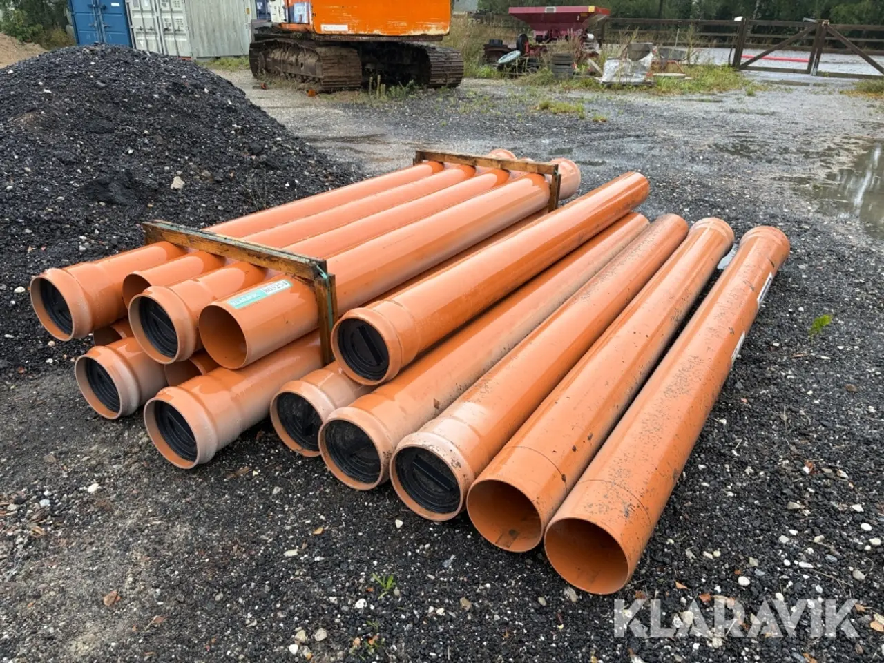 Billede 1 - Kloakrør Wavin PVC - 14 styk