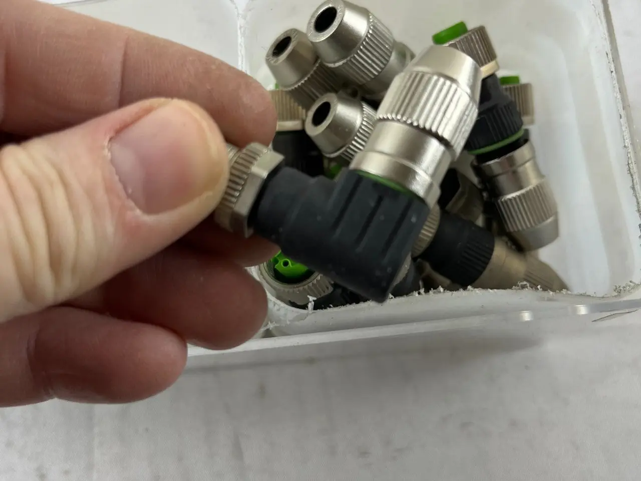 Billede 2 - M12 Field Wireable Connectors 4 & 5 Pin Angled