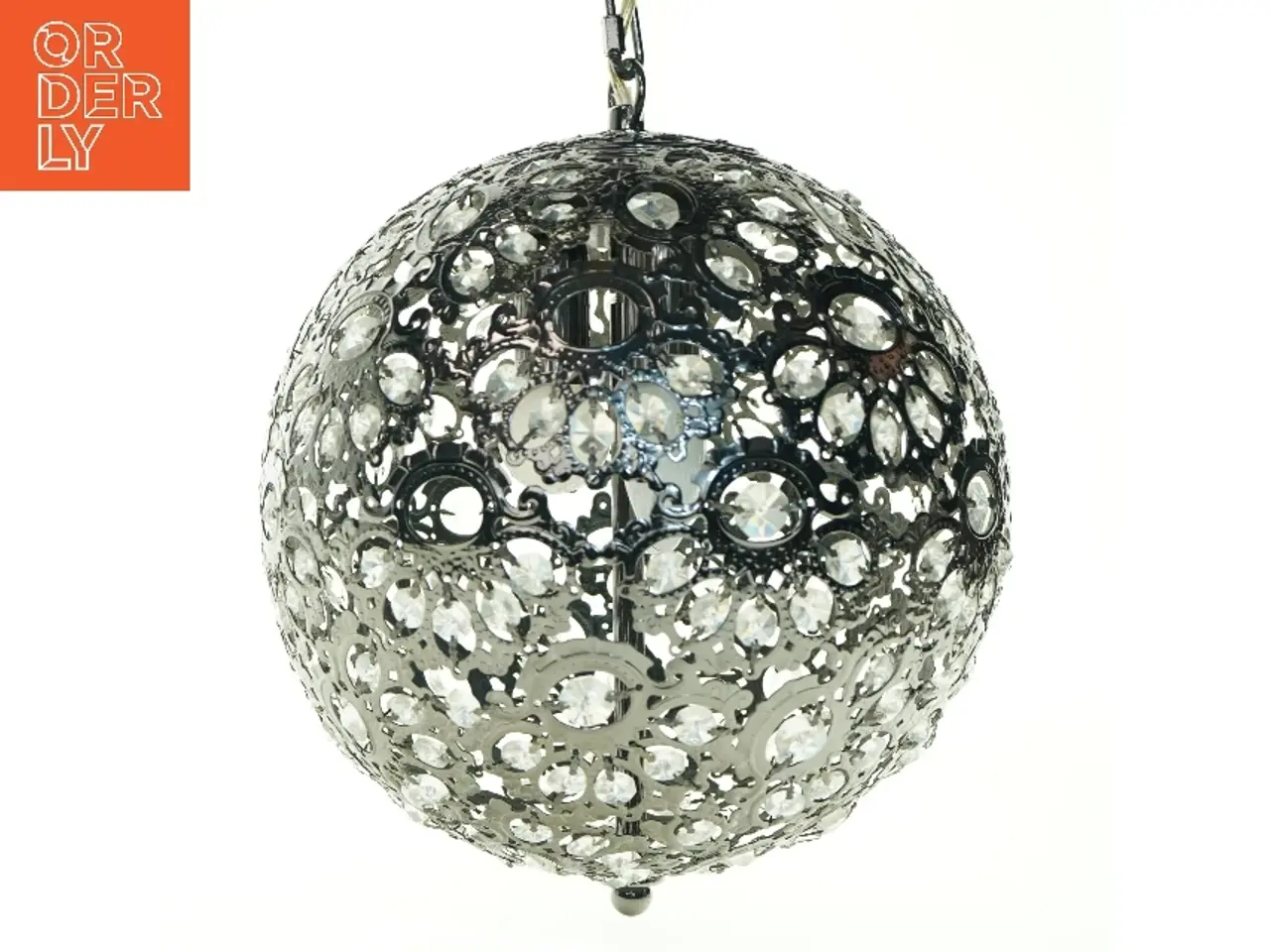 Billede 2 - Krystal loftlampe (str. Ø. 30 cm)
