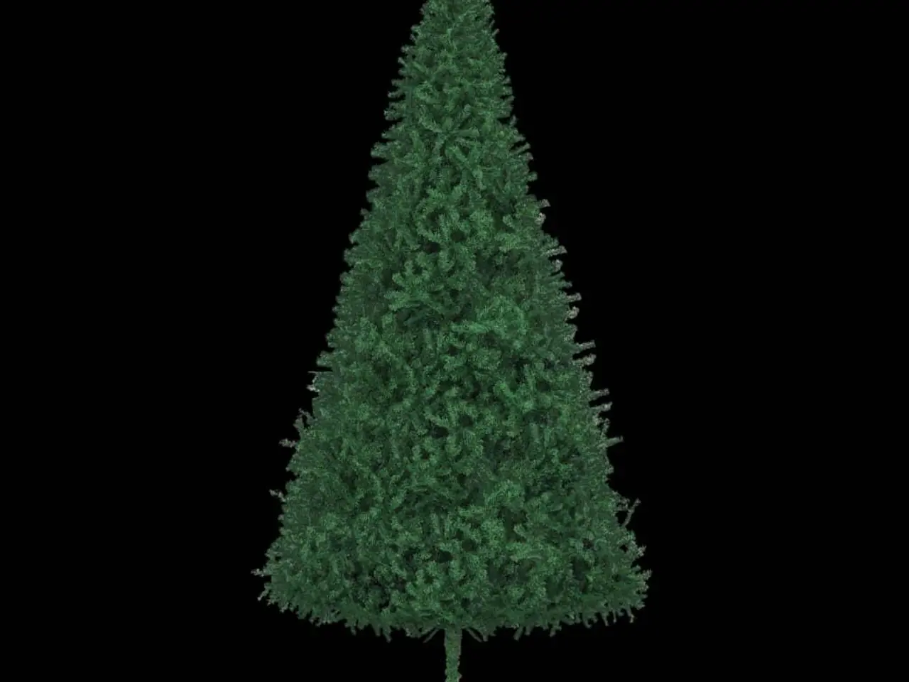 Billede 3 - Kunstigt juletræ 400 cm - grøn