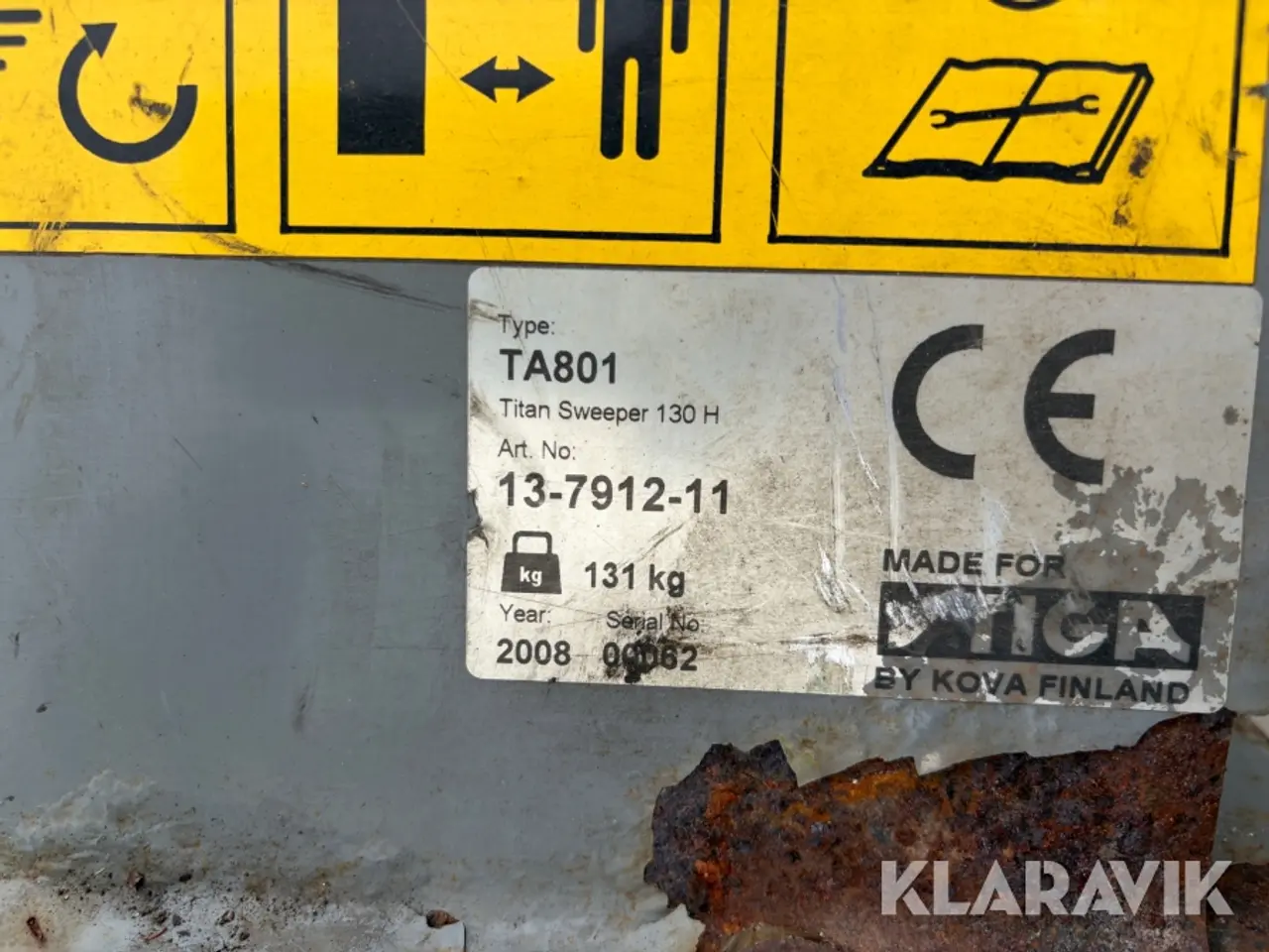 Billede 5 - Kost Titan 130H TA801