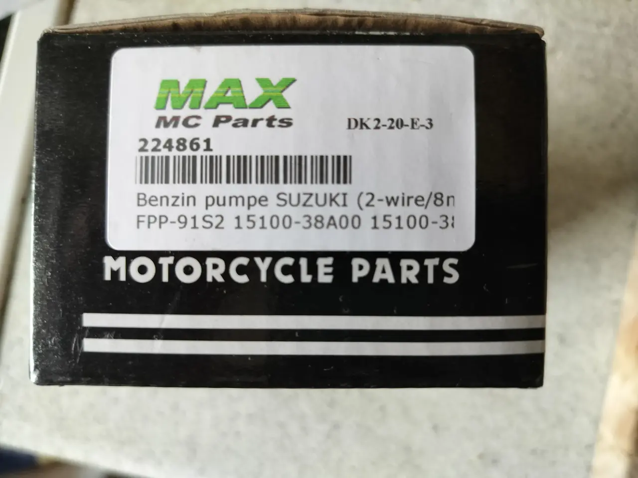 Billede 1 - Suzuki Intruder Benzin pumpe