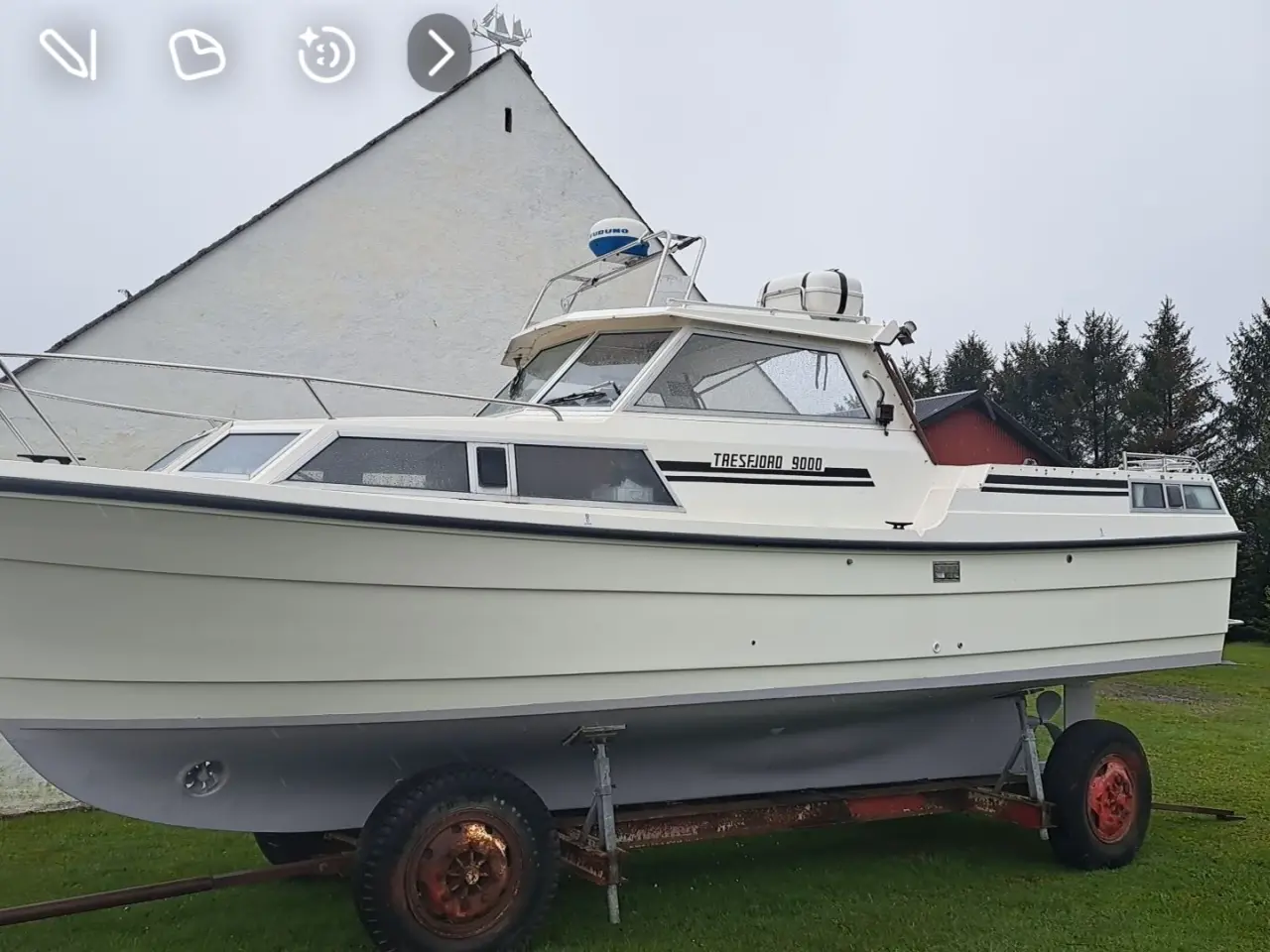 Billede 2 - NY PRIS Motorbåd , Tresfjord 9000