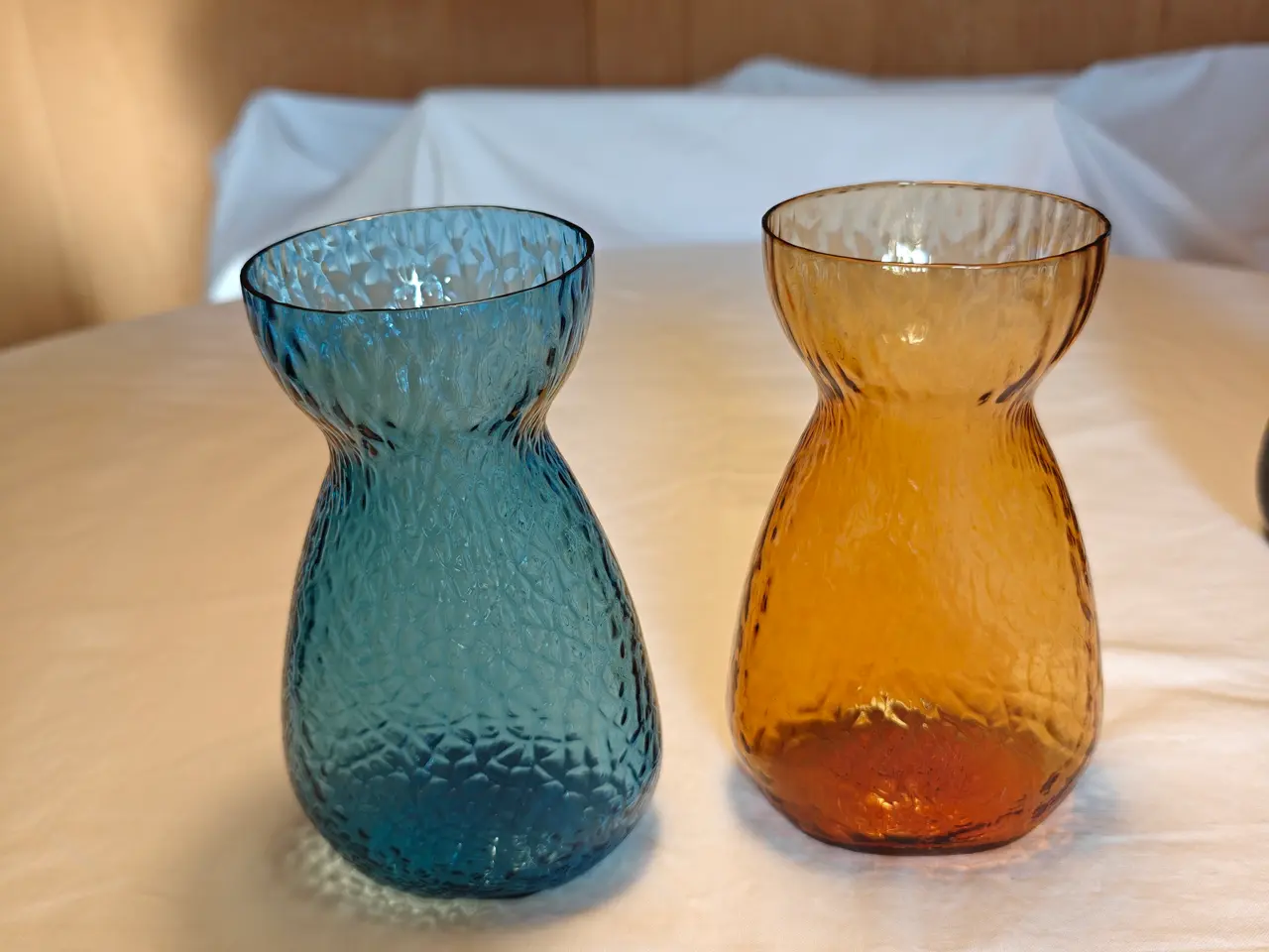 Billede 4 - Hyacintglas ovale hamret fra Kastrup/Fyens Glasvær