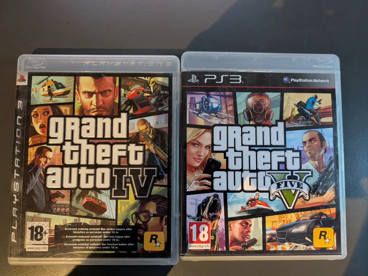 Billede 1 - GTA 4 og 5 til PS3