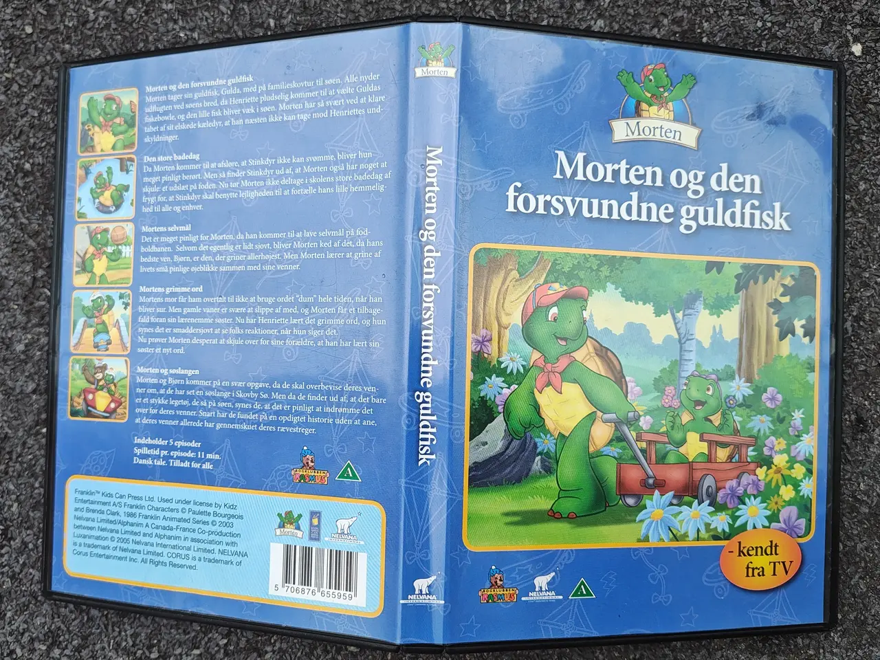 Billede 1 - Morten Skildpadde og den forsvundne guldfisk DVD